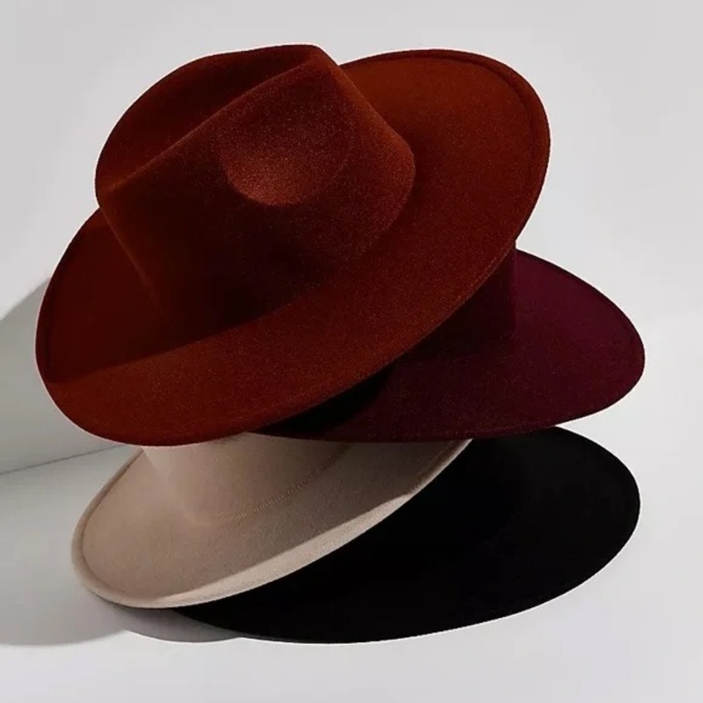 Free People | Clean Slate Felt Hat Merlot